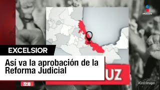 ¿Qué estados han aprobado la reforma judicial en México Así va al momento [upl. by Rodnas]