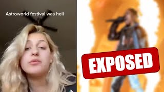 Astroworld Survivor EXPOSES Travis Scott Concert THIS IS BAD [upl. by Smaj426]