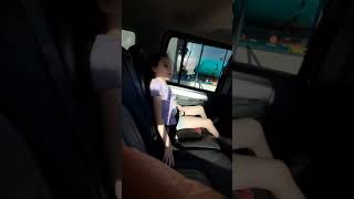 little kid throws tantrum and hiting me [upl. by Riorsson]