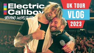 Electric Callboy  TEKKNO WORLD TOUR UK  VLOG [upl. by Netsruk]