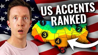 13 American Accents Ranked EASIEST to HARDEST to Understand [upl. by Gerhard]