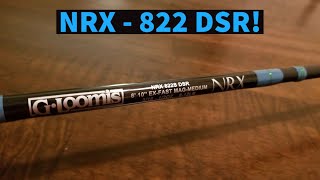 GLoomis NRX 822 DSR  the ultimate drop shot rod [upl. by Inerney]