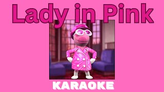 Lady in Pink Karaoke  Backyardigans Background Tracks [upl. by Yajeet]