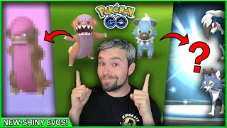 ✨CATCHING MORE GEN 7 SHINIES✨ Shiny Families Completed Pokémon GO [upl. by Sparky958]