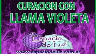 CURACIÓN CON LLAMA VIOLETA  Saint Germain  Espacio de Luz Mar del Plata [upl. by Hultin]