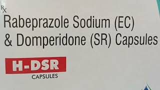 H dsr capsule uses in hindi  h dsr capsule price  hdsr capsule dose  tablet acidity [upl. by Emoreg]