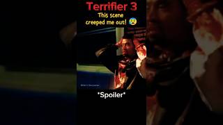 Terrifier 3 this scene creeped me out 😰 shorts shortsfeed scary terrifier3 movie fyp viral [upl. by Rabkin]