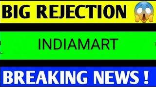 indiamart share latest news today indiamart share analysis indiamart share target [upl. by Jorgenson]