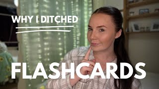 WHY I DONT USE FLASHCARDS AT MEDICAL SCHOOL [upl. by Zetrok]