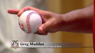 Greg Maddux Talks Pitch Grips  Pointers from the Pros [upl. by Strepphon590]