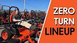 Kubota Zero Turn Lineup [upl. by Ericka]