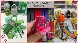 Packing Self Defense Keychain ASMR 581 ASMR Version I Mab Aesthetic [upl. by Nottirb]