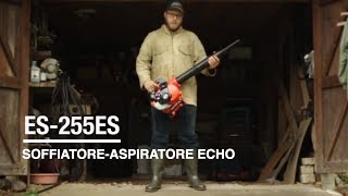 SOFFIATORE ASPIRATORE ECHO ES 255ES [upl. by Eilahs]