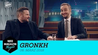 Heute zu Gast Gronkh  NEO MAGAZIN ROYALE mit Jan Böhmermann  ZDFneo [upl. by Aziar]