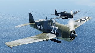 WarThunder cinematic F6F5 hellcat [upl. by Neall]