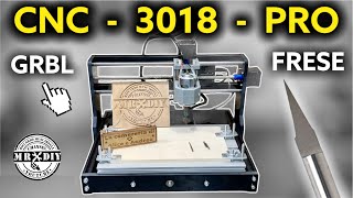 😱 CNC 3018 PRO a soli 127 € Creare e incidere in 2 minuti GRBL Facile anche per i principianti [upl. by Larissa]