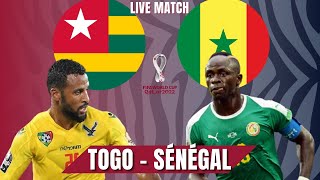 🔴🇹🇬TOGOSÉNÉGAL🇸🇳  MANÉROMAO➡Qualifs World Cup 2022 [upl. by Jimmie289]