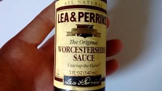 Worcestershire sauce Lea amp Perrins [upl. by Nitas]