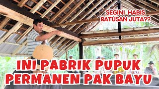 Proses Pembuatan Pabrik Pupuk NPK Permanen di Desa Taman Suruh Banyuwangi [upl. by Yrreiht548]