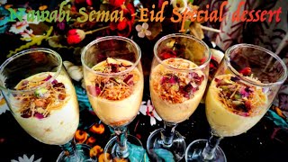 Nawabi Semai Recipe Eid special dessertCreamy amp crispy vermicelli dessert Sewai custard dessert [upl. by Annot110]