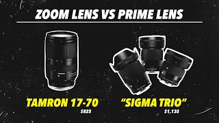 TAMRON 1770MM VS THE SIGMA TRIO 16 30 amp 56  SONY A6000 A6100 A6300 A6400 A6500 A6600 [upl. by Odravde241]