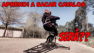 Fui aprender a sacar cavalosaula completamotovlogger [upl. by Htiel]