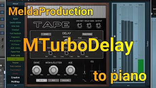 MeldaProduction  MTurboDelay Demo [upl. by Ricard665]