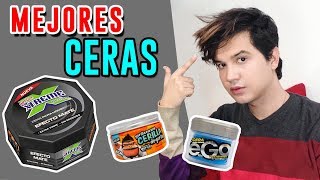 LAS MEJORES CERAS PARA EL CABELLO HOMBRES  EN VIVO  PEINADOS Y CORTES PARA HOMBRE  AndyZaturno [upl. by Yliram578]