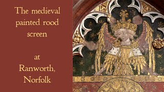 The medieval painted rood screen at Ranworth in Norfolk  a video tour of its iconography [upl. by Lindblad]