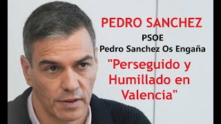 PEDRO SANCHEZ quotEs perseguido por ciudadanos y insultado en Valenciaquot [upl. by Acilegna551]