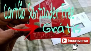 COMO SOLICITAR CARTÃO DO SANTANDER SEM ANUIDADE [upl. by Anilak477]