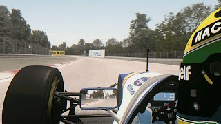 Imola 1994 Ayrton Senna Pole Lap  assettocorsa [upl. by Yrakaz]