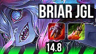 BRIAR vs HECARIM JGL  Comeback 300 games  BR Master  148 [upl. by Refinnaej358]