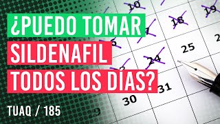 ¿Qué pasa si tomas SILDENAFIL todos los días [upl. by Elacsap]