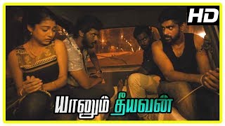 Yaanum Theeyavan Movie Scenes  Raju Sundaram takes Ashwin and Varsha as hostage  Ponvannan [upl. by Davilman877]