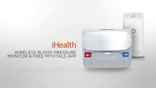 iHealth BP5  WIRELESS BLOOD PRESSURE MONITOR [upl. by Suiravad]