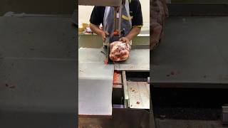 Whole Cutting Buffalo Topside Meat Skills Cuts Machineshorts [upl. by Htial81]