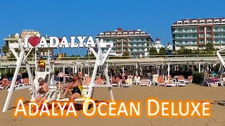 Adalya Ocean Deluxe Hotel 5 Evrenseki Side Türkei 2024 side evrenseki türkei antalya [upl. by Anawt160]