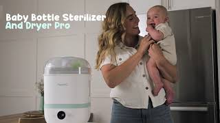 Papablic Baby Bottle Steam Sterilizer and Dryer PRO [upl. by Esinnej832]