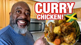 How to make Jamaican Style Curry Chicken [upl. by Oaoj718]