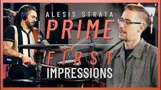 Alesis Strata Prime  First Impressions w COOP3RDRUMM3R alesis strataprime edrums [upl. by Stearn809]