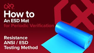 How to Test An ESD Mat for Periodic Verification — Video by American Hakko [upl. by Haroppiz]