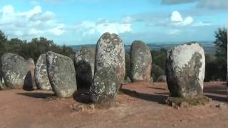 Travel memories Cromlech de los Almendres Alentejo Portugal [upl. by Volding]