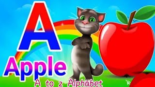 A for apple b for ball abc song a to z alphabet english alphabet for toddlers ronakkotiya7846 [upl. by Htnamas469]