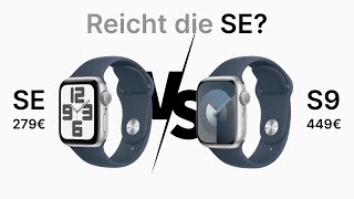 Reicht die Apple Watch SE Apple Watch Series 9 vs Apple Watch SE [upl. by David]