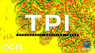 Topographic Position Index  How to Calculate TPI in ArcMap amp QGIS [upl. by Akela]