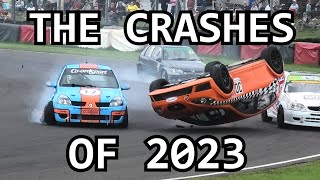 The Crashes of 2023  UK Motorsport [upl. by Freida605]