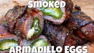 The Best Smoked Armadillo Eggs on the Pit Barrel Cooker [upl. by Akenit]