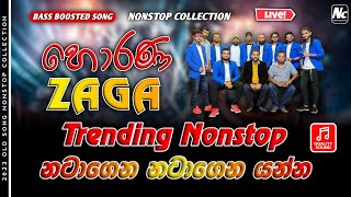 Best Sinhala Nonstop  නටාගෙන නටාගෙන යන්න  Sinhala Nonstop 2024  Sinhala Songs  හොරණ Zaga Band [upl. by Magdau]