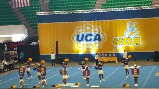 Ossie Ware Mitchell Middle School 2024 Cheer Regionals Birmingham City Schools [upl. by Eiclehc]